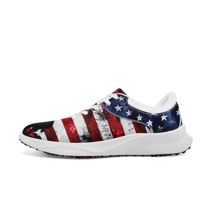 Personalized Custom Patriotic US Flag Sneakers