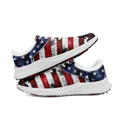 Personalized Custom Patriotic US Flag Sneakers