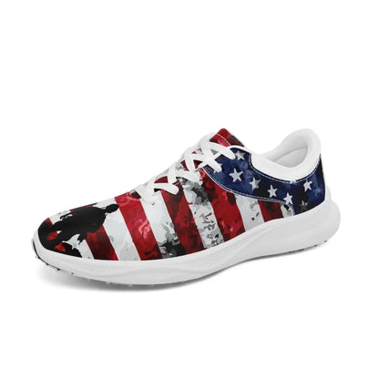 Personalized Custom Patriotic US Flag Sneakers