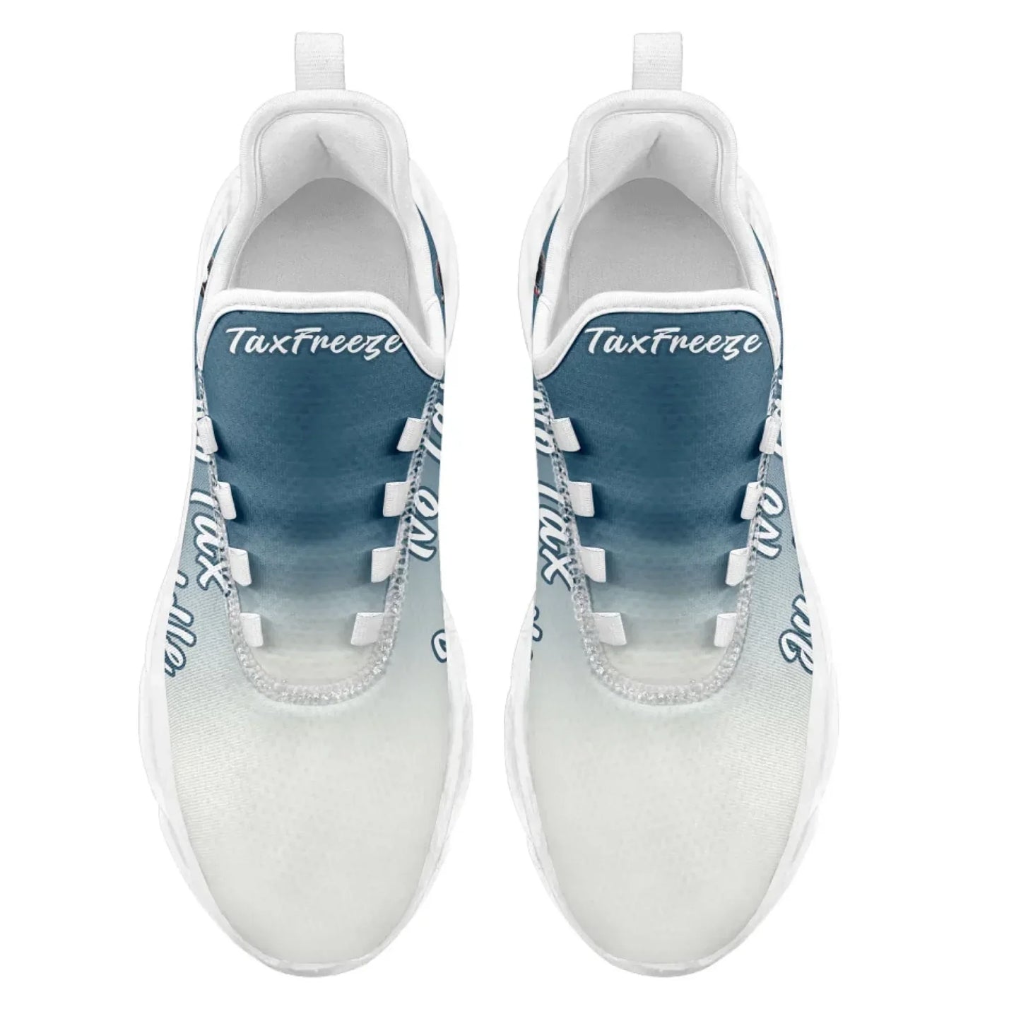 Personalized Tax Penguin Sneakers