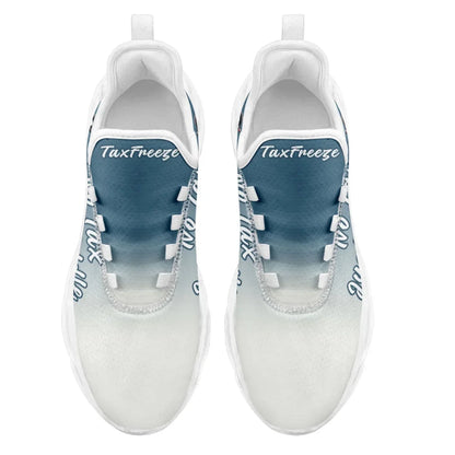 Personalized Tax Penguin Sneakers