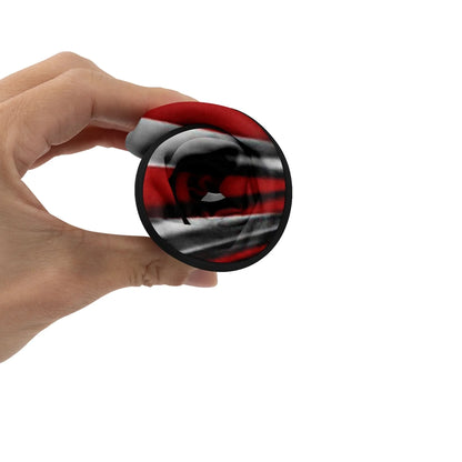 Personalized Patriotic Aqua US Flag Shoes