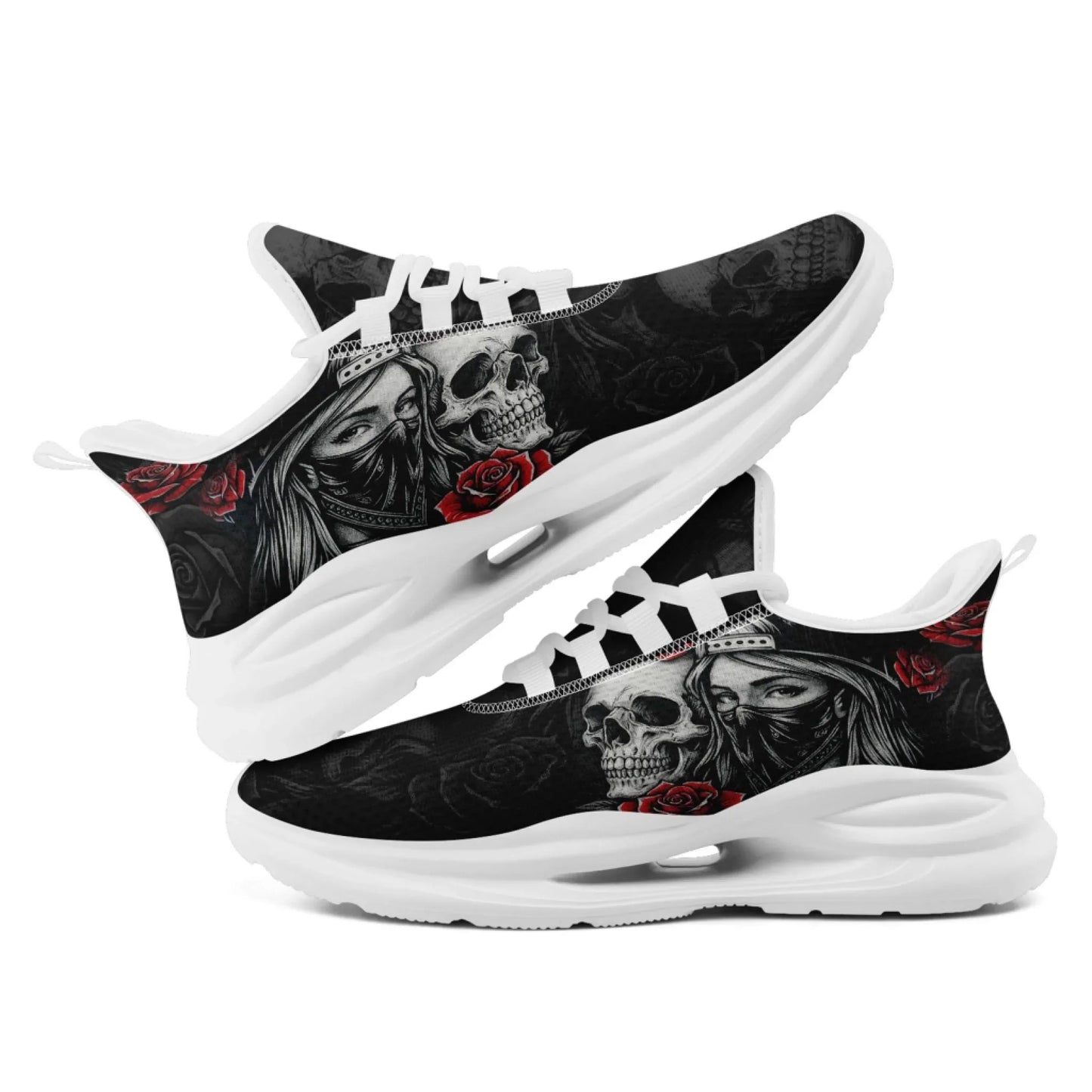 Personalized Dark Soul Walking Skull Sneaker