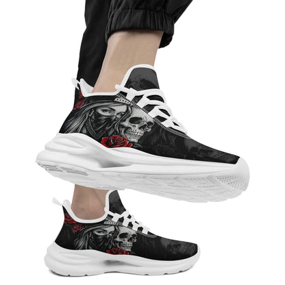 Personalized Dark Soul Walking Skull Sneaker
