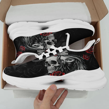 Personalized Dark Soul Walking Skull Sneaker