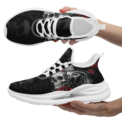 Personalized Dark Soul Walking Skull Sneaker