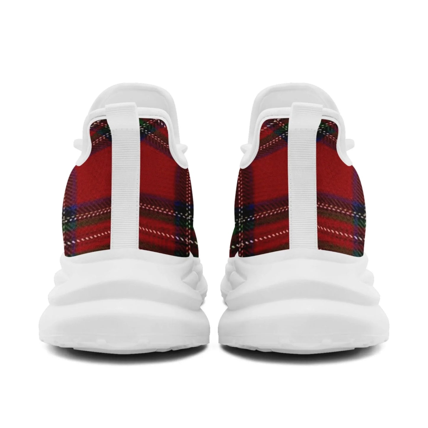 Personalized Custom Vintage Plaid Breathable Shoes