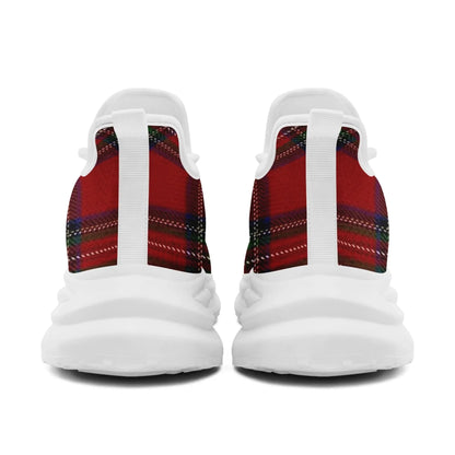 Personalized Custom Vintage Plaid Breathable Shoes