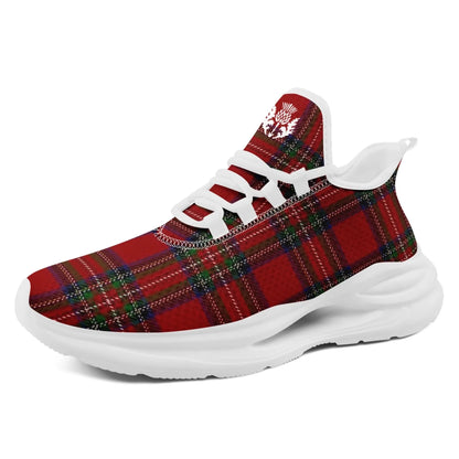 Personalized Custom Vintage Plaid Breathable Shoes