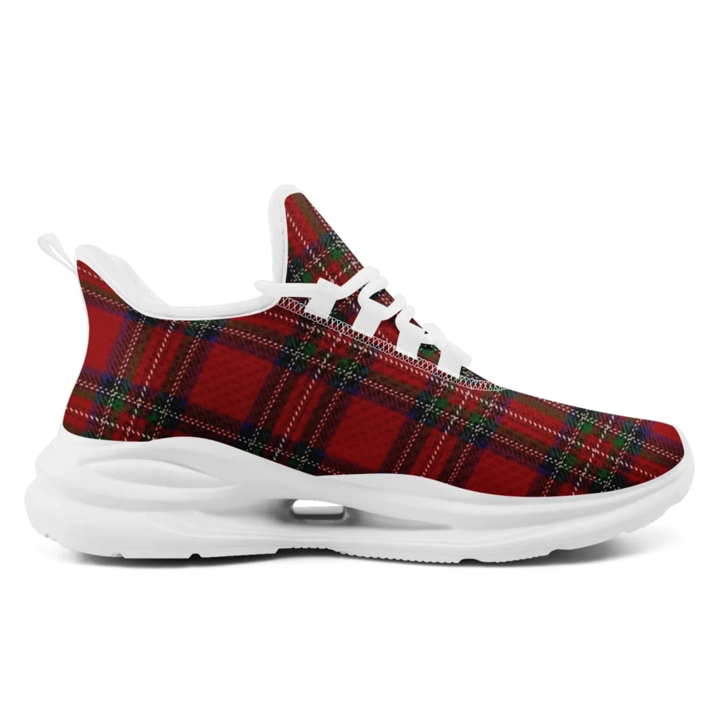Personalized Custom Vintage Plaid Breathable Shoes