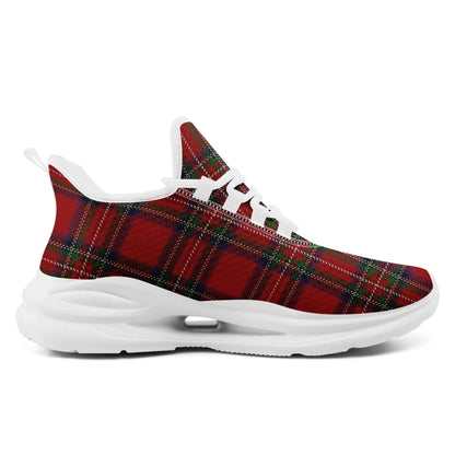 Personalized Custom Vintage Plaid Breathable Shoes