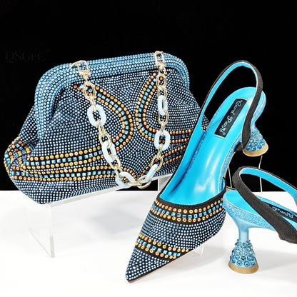 Pointed Toe Women's Shoes And Bags Suit Low-cut - Convenient store