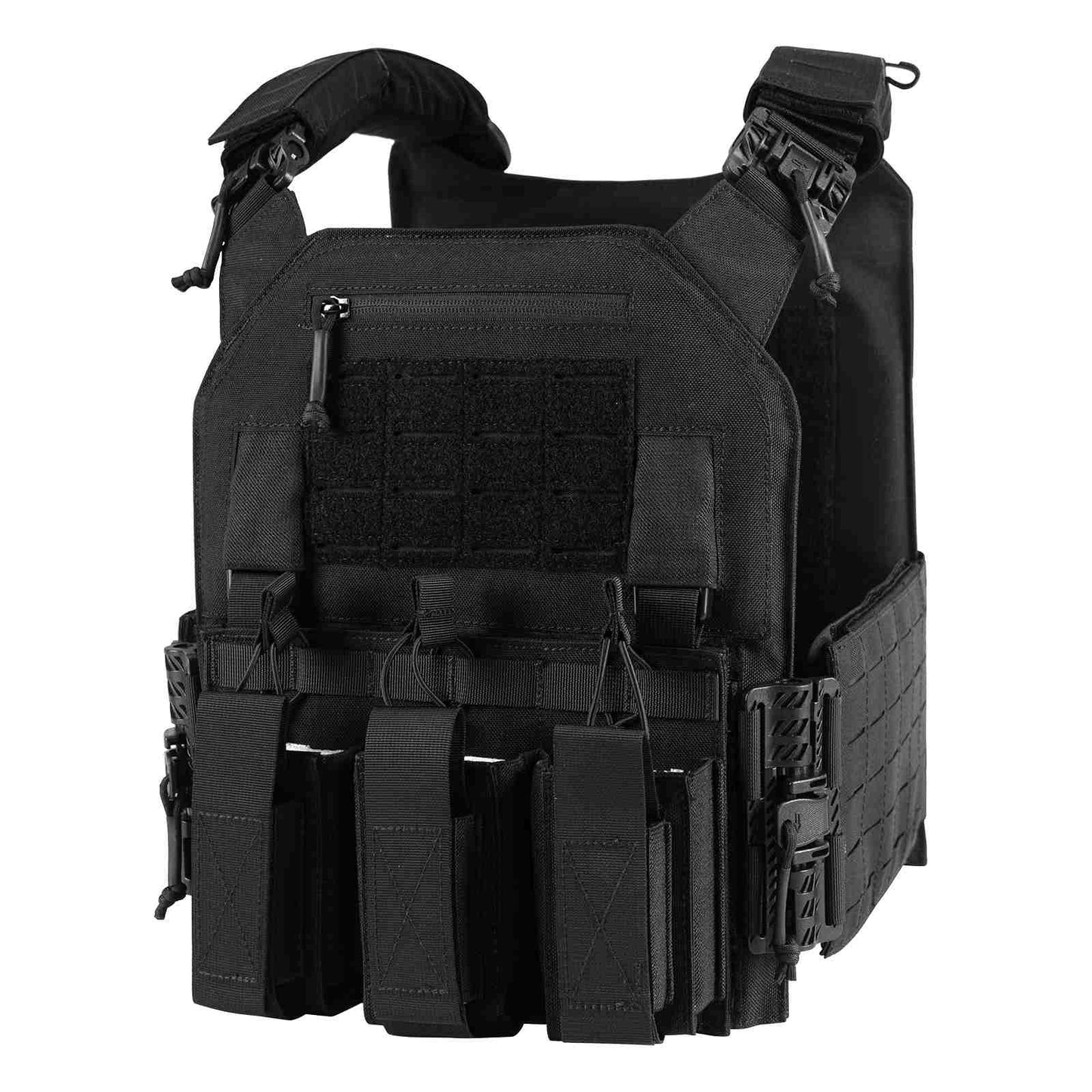 Votagoo 601 Laser Cut Molle Vest Adjustable Plate Carrier Tactical Military Vest