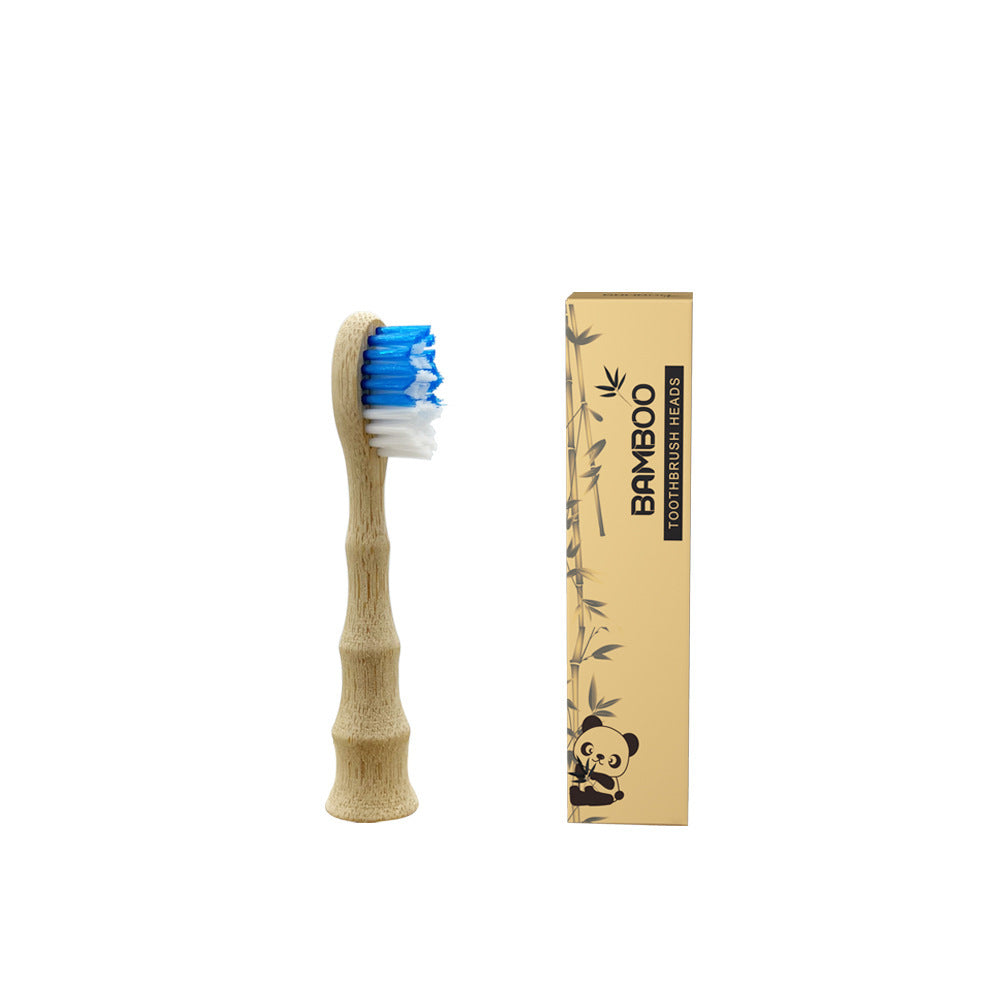 Biodegradable Bamboo Electric Toothbrush Head