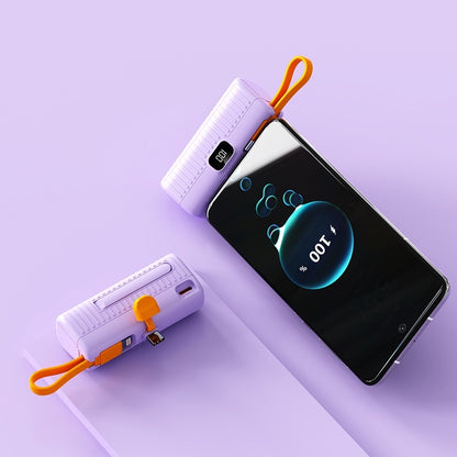 Portable Capsule Mini Compact Power Bank