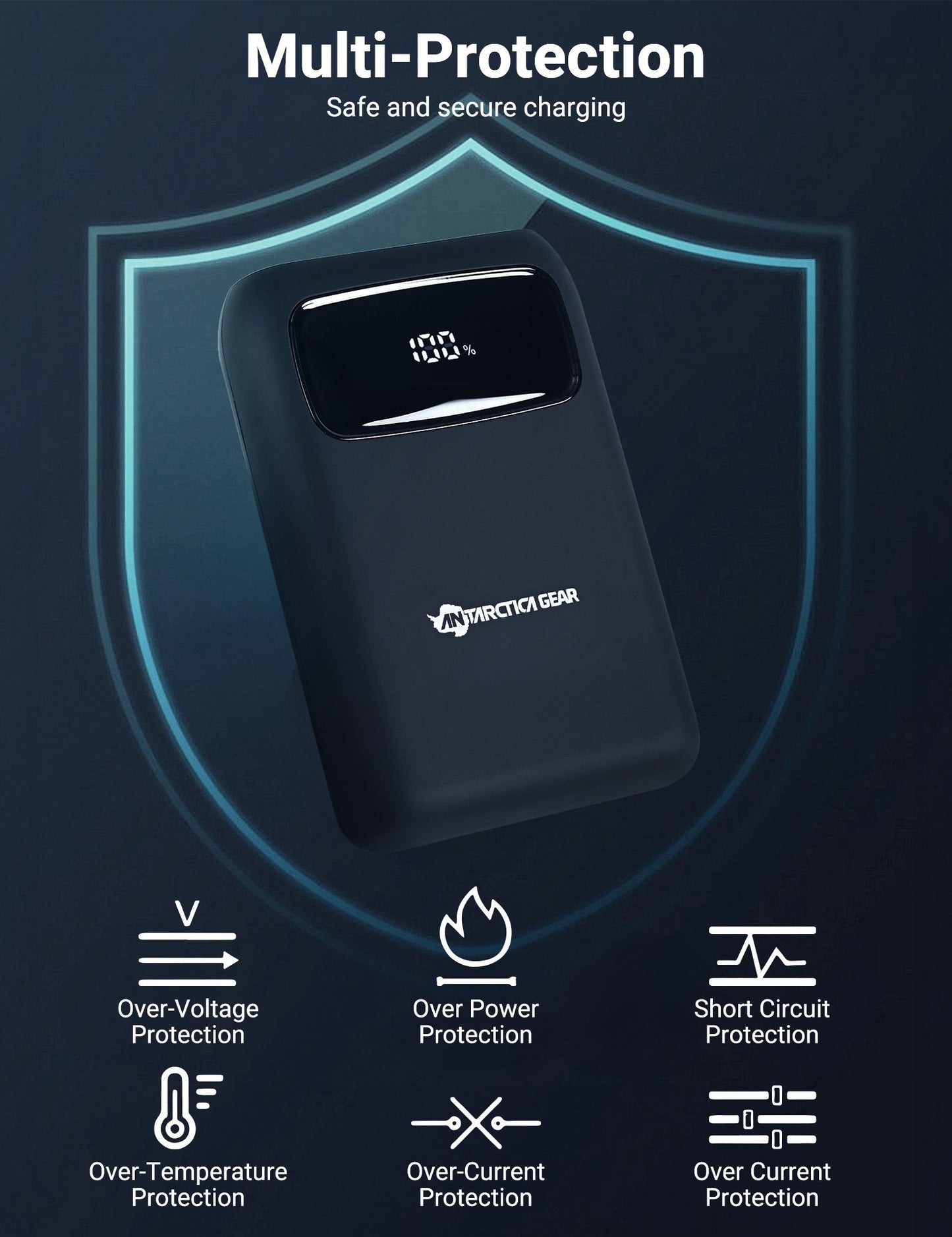 ANTARCTICA GEAR 16000mAh Portable Battery