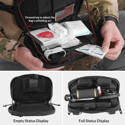 Votagoo Tactical Chest Pack 2L Utility Molle Chest Rig CCW Chest Pouch