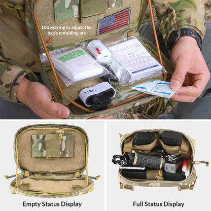 Votagoo Tactical Chest Pack 2L Utility Molle Chest Rig CCW Chest Pouch