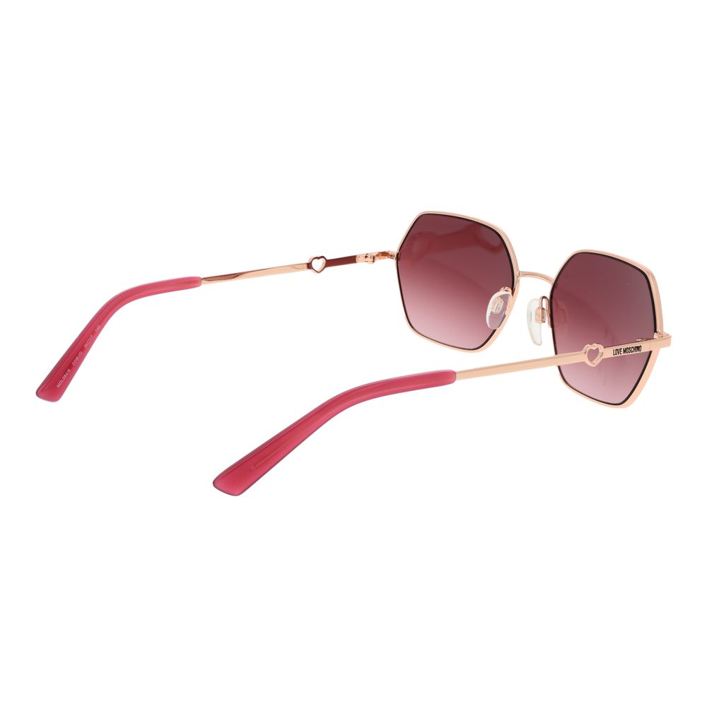 Love Moschino Rose Gold Women Sunglass