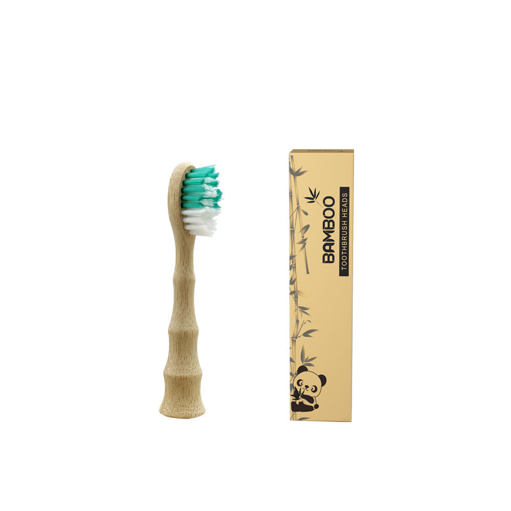 Biodegradable Bamboo Electric Toothbrush Head