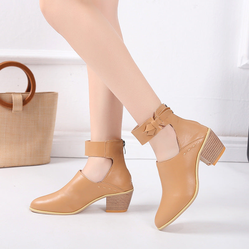 High Heels Woman Ankle Boots - Convenient store