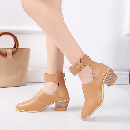 High Heels Woman Ankle Boots - Convenient store