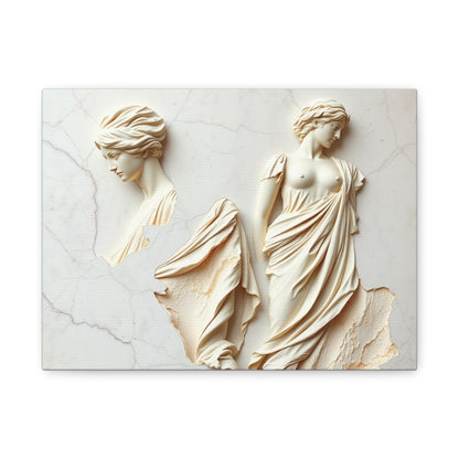 Elegant Marble Art Canvas Print
