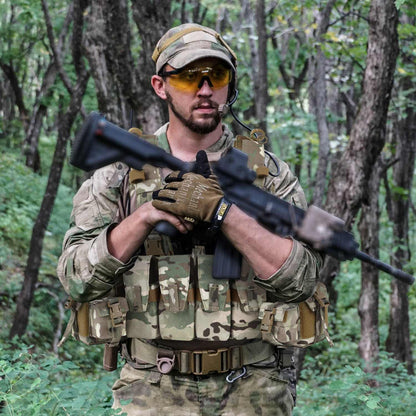 Votagoo Tactical Chest Rig with 5.56/7.62 Magazine Pouches & Detachable MOLLE System