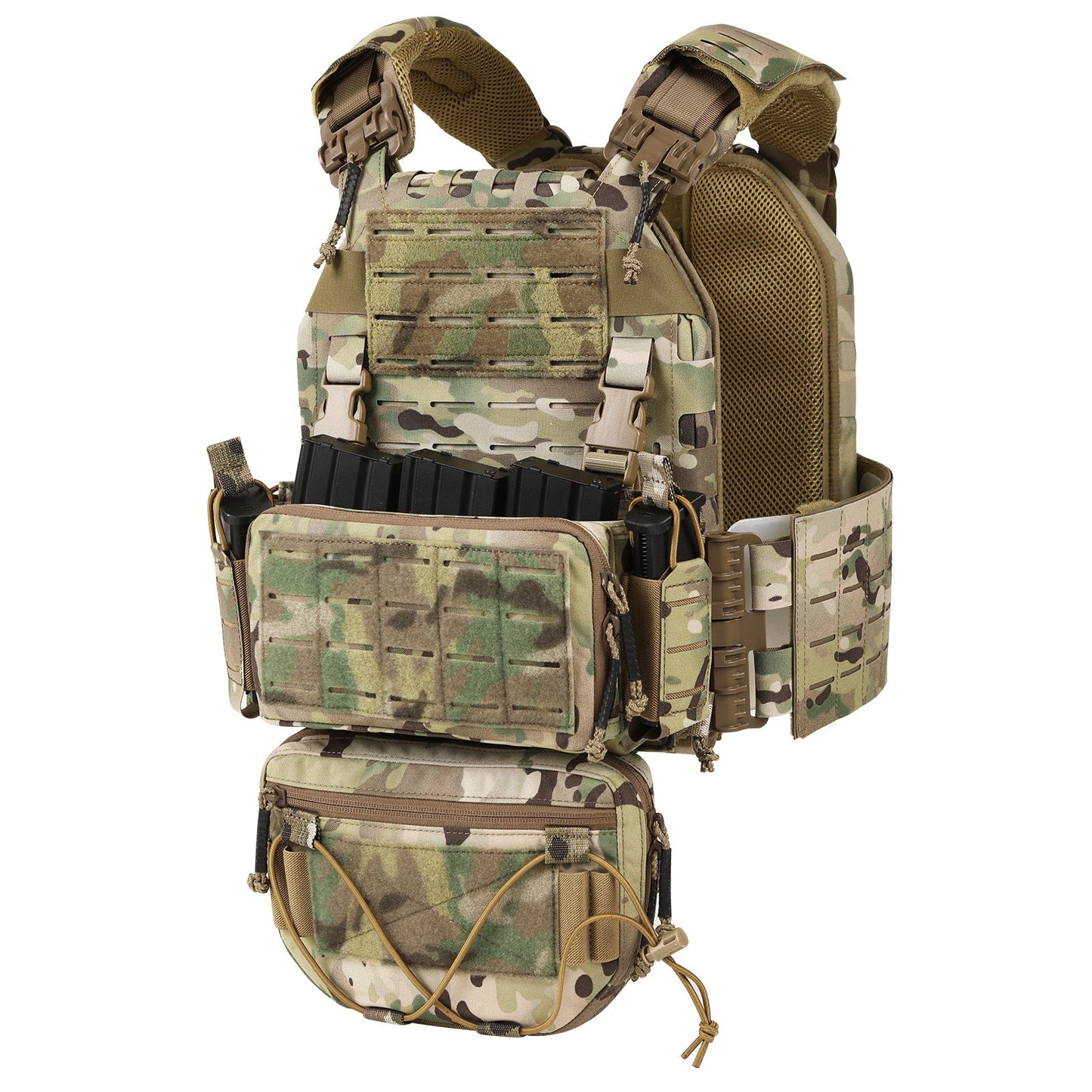 [NEW] VOTAGOO 037 Adjustable Tactical Vest with Admin Drop Pouch