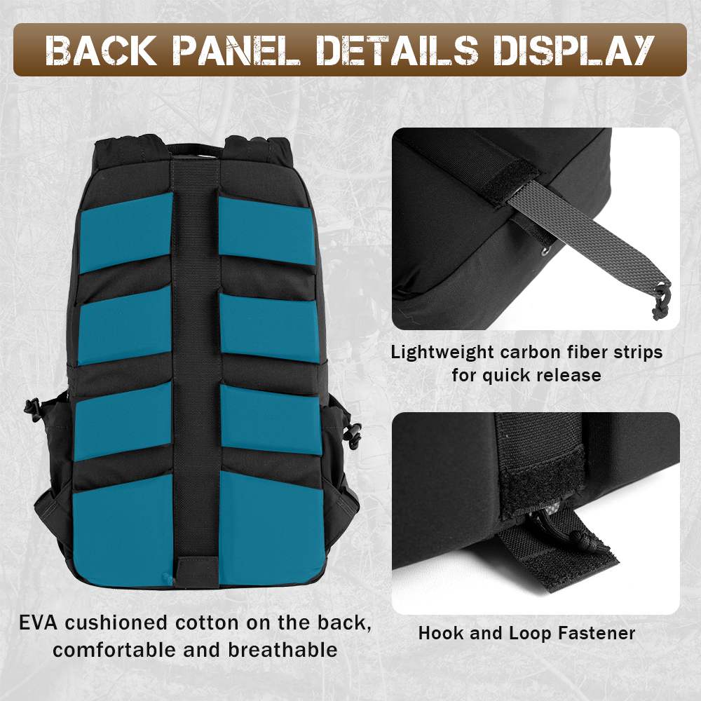 Votagoo 8005 Outdoor Combat Hiking Bag Camping Camouflage Tactical Backpack with Carbon Frame