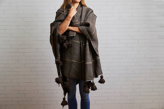 Moroccan Tassel Blankets