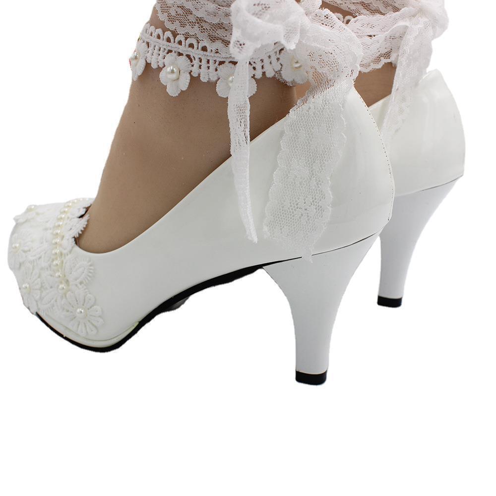 Women's Wedding Dress High Heels - Convenient store