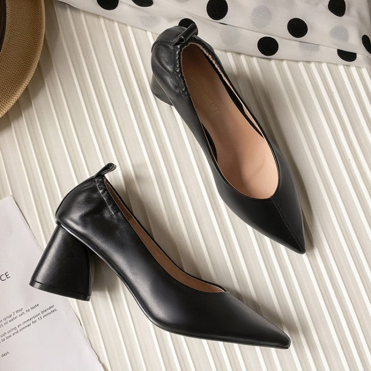 Pointy Toe Comfortable High Heels - Convenient store