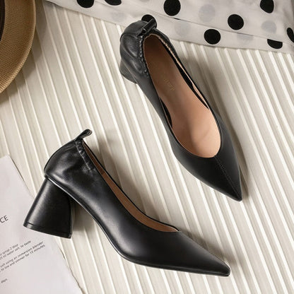 Pointy Toe Comfortable High Heels - Convenient store