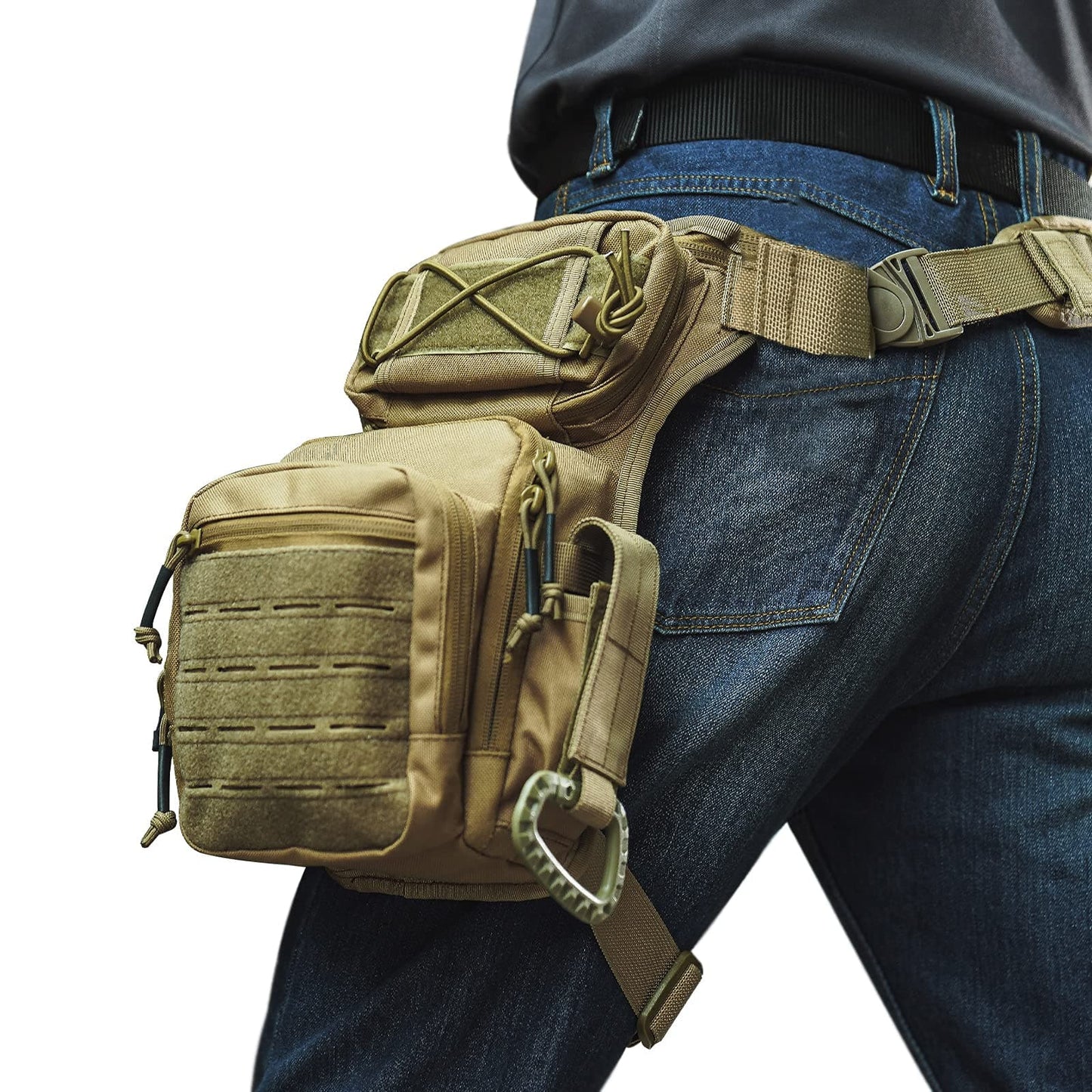 Drop Leg Bag for Men Thigh Pack Pouch