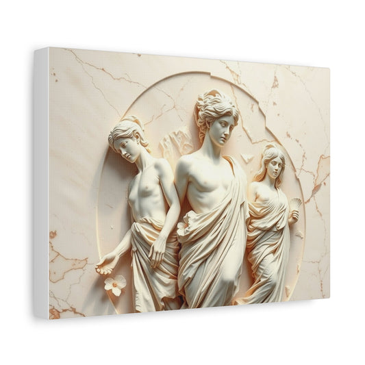 Elegant Stretched Canvas Art Piece, Wall Decor, Home Decoration, Gift for Art Lovers, Gallery Wall Accent, Unique Art Display