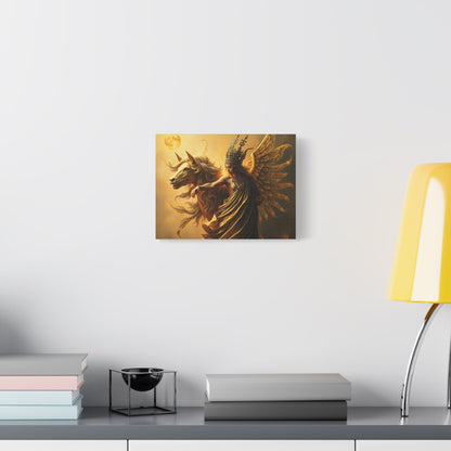 Stretched Canvas Art Print of Mythical Goddess, Wall Decor for Home, Fantasy Art, Unique Gift Idea for Art Lovers