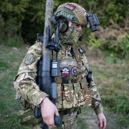 Votagoo Tactical Chest Rig with 5.56/7.62 Magazine Pouches & Detachable MOLLE System