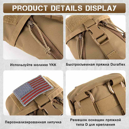 Votagoo Tactical Medical Bag Molle First Aid Kits Set Emergency Pouch IFAK Trauma Kit for Outdoor Survival