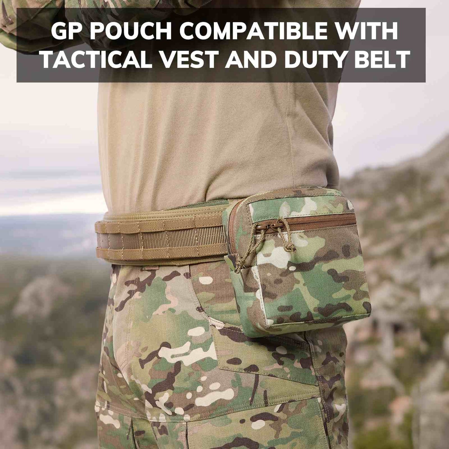 Votagoo GP Pouch MOLLE General Purpose Admin Pouches Small Utility EDC Pouch