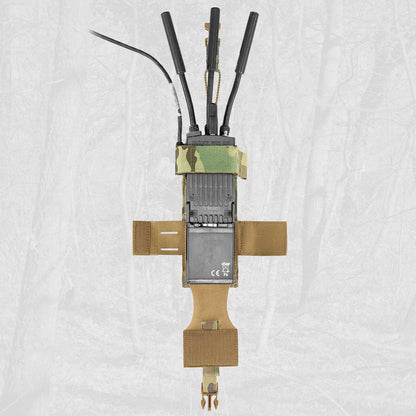 Votagoo Tactial Radio Holster Holder Case, Laser Cut Multi Platform Radio Chassi