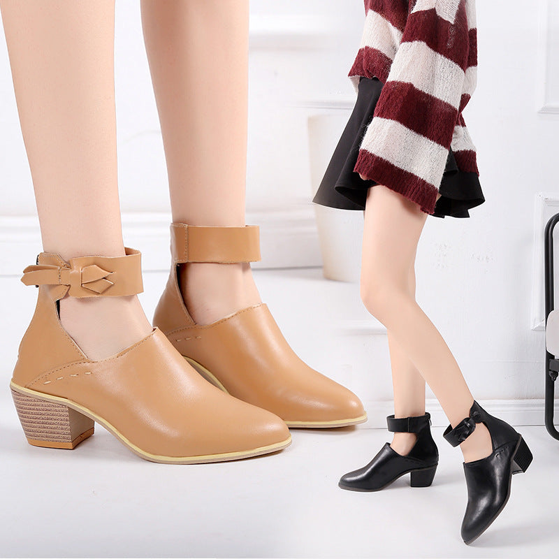 High Heels Woman Ankle Boots - Convenient store