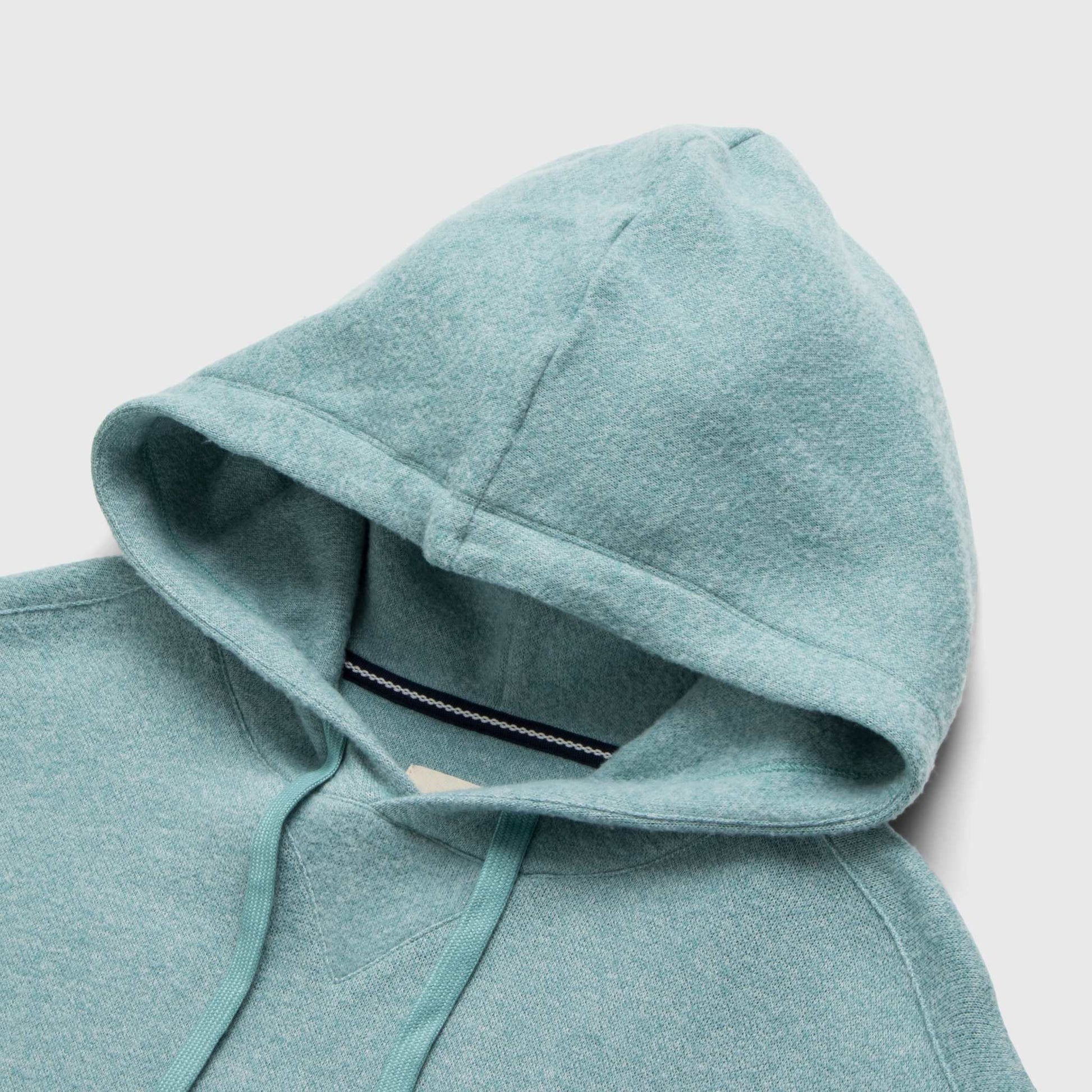 Justin Cashmist Fleece Hoodie - Aqua Heather - Convenient store