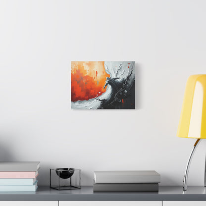 Dynamic Abstract Canvas Art