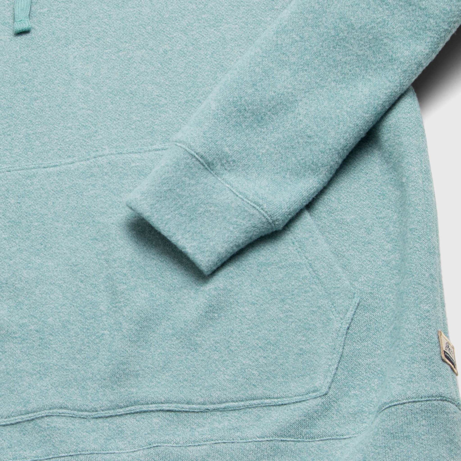 Justin Cashmist Fleece Hoodie - Aqua Heather - Convenient store