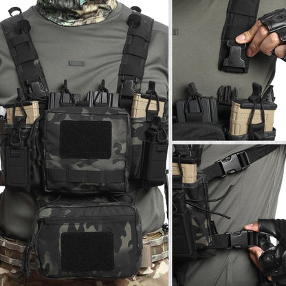 Votagoo Adjustable & Detachable Tactical Chest Rig