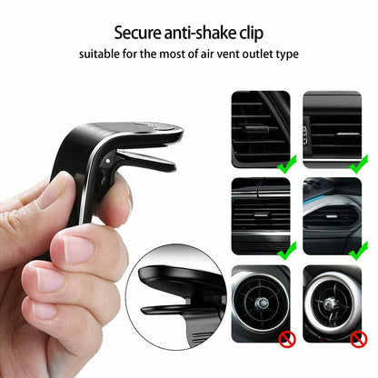 360 Magnetic Air Vent Car Phone Holder