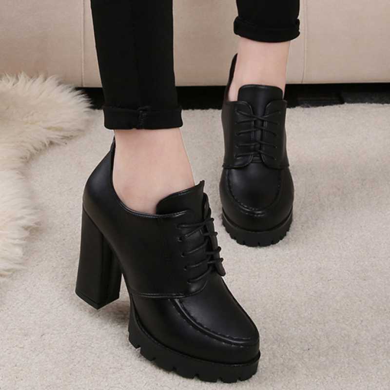 Women's Platform With Thick Heels And High Heels - Convenient store