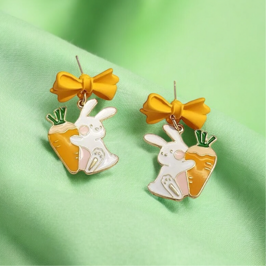 Runaway Rabbit Earrings