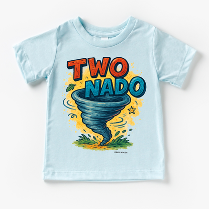 Two Nado Tornado Birthday Shirt - 2nd Birthday Tee - Convenient store